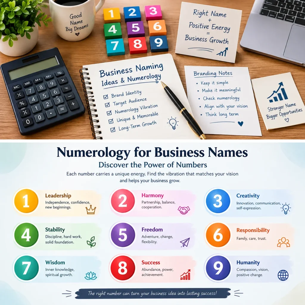 How to Choose a Business Name with Numerology Power