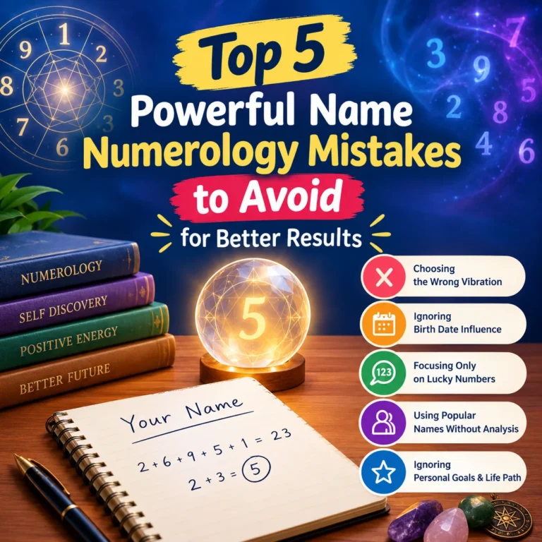 Powerful Name Numerology Mistakes to Avoid